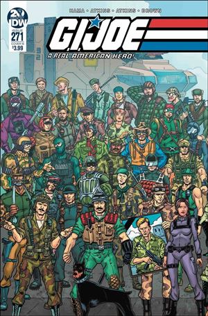 G.I. Joe: A Real American Hero issue 271-B Jamie Sullivan Cover