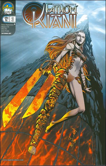 Michael Turner's Fathom: Kiani (2007) issue 3 Marcus To Cover