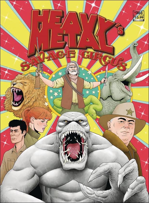 Heavy Metal issue 303-B Tim Molloy Cover