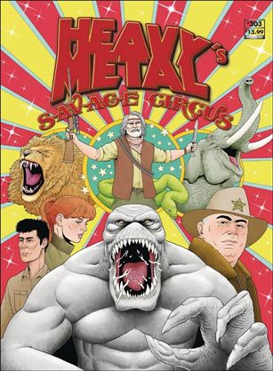 Heavy Metal issue 303-B Tim Molloy Cover