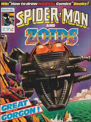 Spider-Man and Zoids (UK) issue 27