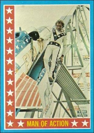 Evel Knievel (Base Set) card 44 Man of Action