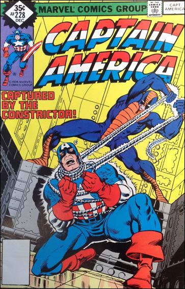 Captain America (1968) issue 228-C Whitman Cover