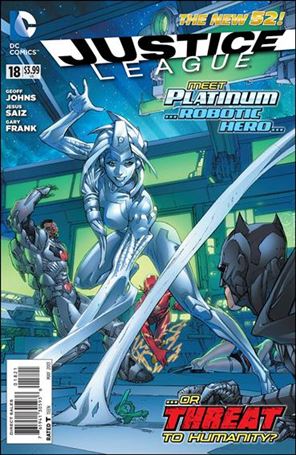 Justice League (2011) issue 18-D Kenneth Rocafort Cover