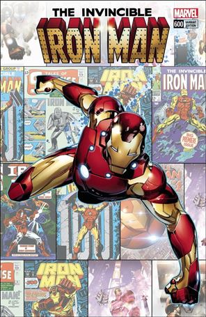 Invincible Iron Man (2017) issue 600-C  Olivier Coipel 1:25 Cover
