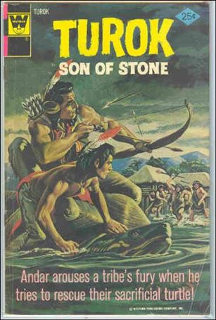 Turok, Son of Stone (1956) issue 101-B Whitman Cover