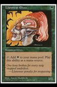 Magic the Gathering: 5th Edition (Base Set) card 313 Llanowar Elves