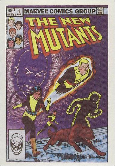 Marvel Super Heroes First Issue Covers (Base Set) card 52 The New Mutants