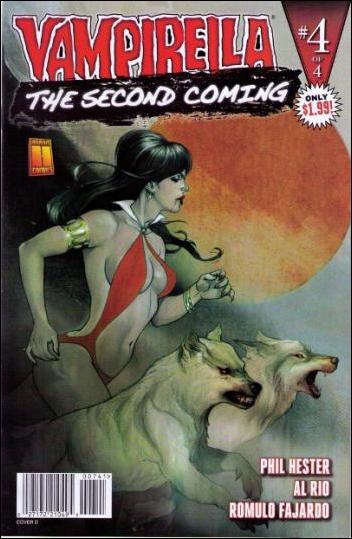Vampirella: Second Coming issue 4-D Jenny Frison Cover