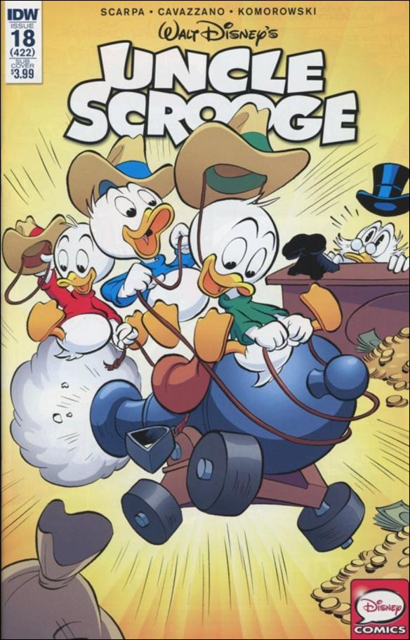 Uncle Scrooge (2015) issue 18-B Subscription Cover
