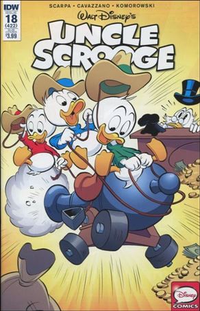 Uncle Scrooge (2015) issue 18-B Subscription Cover