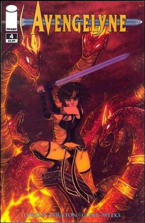 Avengelyne (2011) issue 4-B Owen Gieni Cover