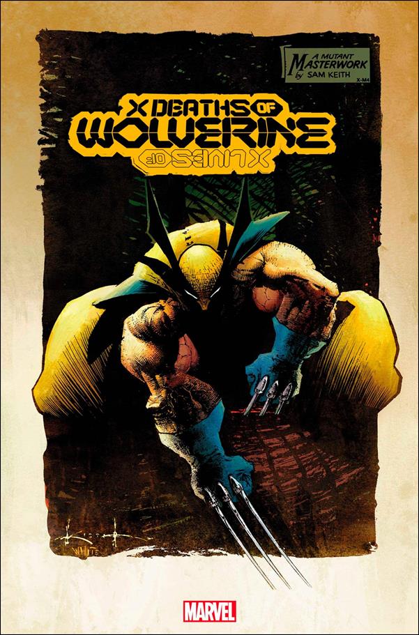 X Deaths of Wolverine issue 1-K Sam Kieth 1:100 Hidden Gem Cover