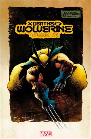 X Deaths of Wolverine issue 1-K Sam Kieth 1:100 Hidden Gem Cover