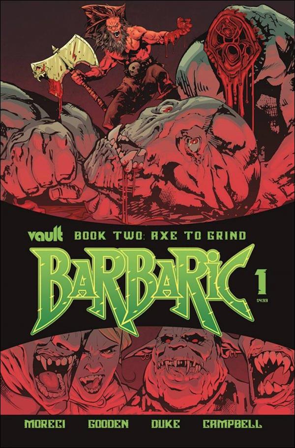 Barbaric: Axe to Grind issue 1 Nathan Gooden Cover