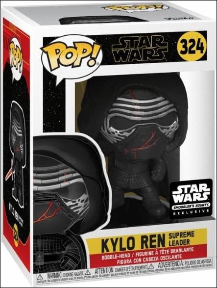 POP! Star Wars figure 324 Kylo Ren Supreme Leader (Hooded) Smuggler's Bounty