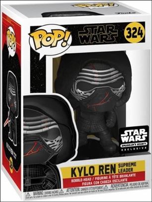 POP! Star Wars figure 324 Kylo Ren Supreme Leader (Hooded) Smuggler's Bounty