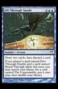 Magic the Gathering: Champions of Kamigawa (Base Set) card 84 Sift Through Sands