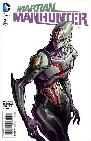 Martian Manhunter (2015)  issue 3-B Eric Canete 1:25 Cover