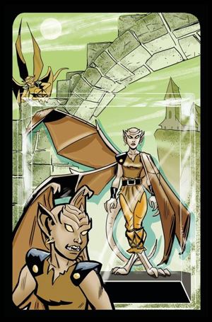 Gargoyles: Dark Ages issue 4-H Action FIgure 1:10 Virgin Cover
