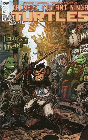 Teenage Mutant Ninja Turtles (2011) issue 109-B Kevin Eastman Cover