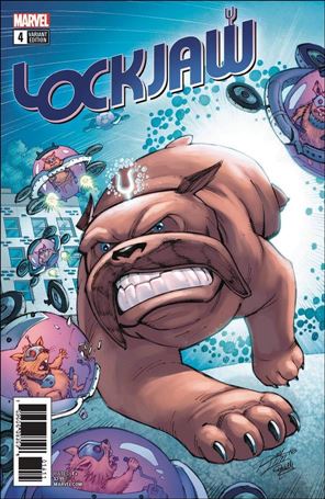 Lockjaw (2018) issue 4-B Ron Lim Cover