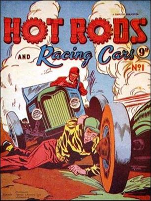 Hot Rods and Racing Cars (Australia) Cover Image 1