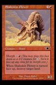 Magic the Gathering: Legions (Base Set) card 110 Shaleskin Plower