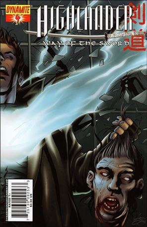Highlander: Way of the Sword issue 4-B Right Side Cover