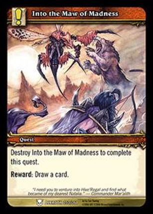 World of Warcraft: Heroes of Azeroth (Base Set) card 353 Into the Maw of Madness