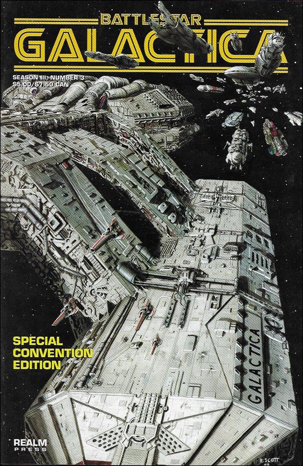 Battlestar Galactica: Season III issue 3-C Robert Scott Special Convention Edition