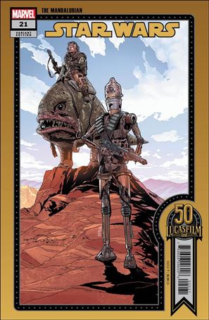 Star Wars (2020) issue 21-D Chris Sprouse Lucasfilm 50th Anniversary Cover