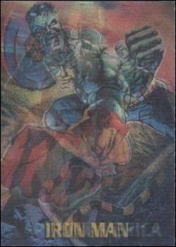 1995 Marvel Masterpieces (Mirage Subset) card 1 Classic Avengers