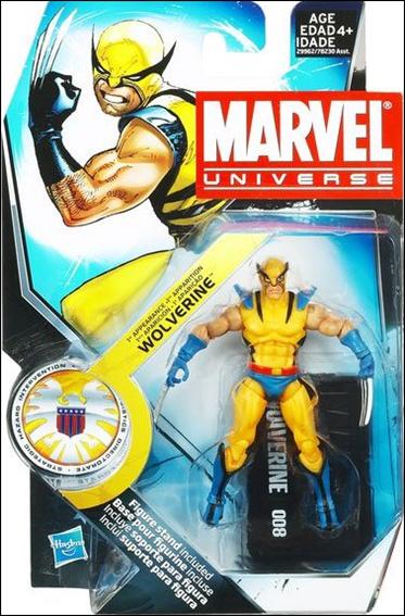 Marvel Universe (Series 3) figure 008 Wolverine (First Appearance Costume)