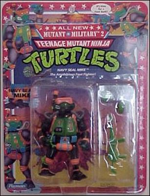 Teenage Mutant Ninja Turtles: Mutant Military figure 8 Navy Seal Mike