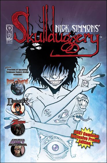 Nick Simmons' Skullduggery issue 0 Comic-Con Exclusive Preview