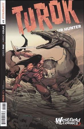 Turok: Dinosaur Hunter (2014) issue 1-ZI Roberto Castro Westfield Comics Cover