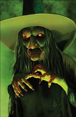 Mark Spears Monsters issue 6-D Mark Spears "Witch" Foil Virgin 1:50 Cover