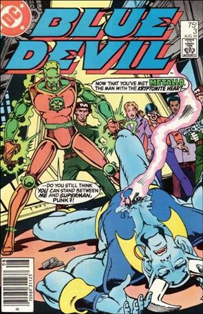 Blue Devil issue 3-B Newsstand Cover