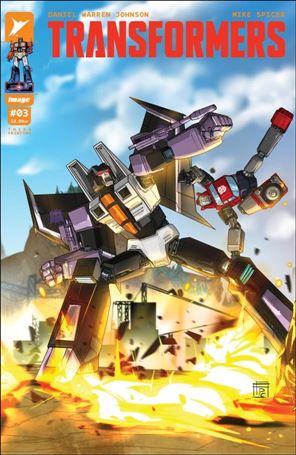 Transformers (2023) issue 3-H Gerald Parel Connecting Cover (Third Printing)