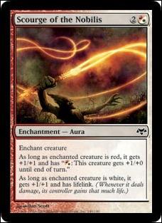 Magic the Gathering: Eventide (Base Set) card 146 Scourge of the Nobilis