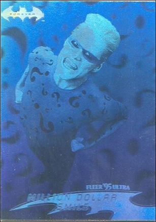 Batman Forever Fleer Ultra (Hologram Subset) card 15 Million Dollar Smile