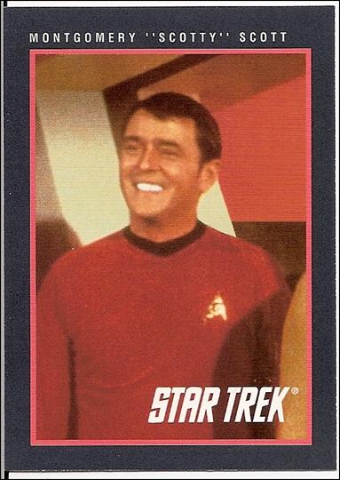 Star Trek 25th Anniversary: Series 1 (Base Set) card 121 Montgomery "Scotty" Scott
