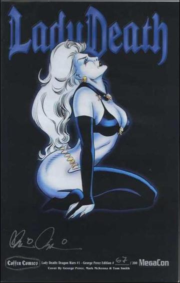 Lady Death: Dragon Wars issue 1-CJ George Perez Edition MegaCon Cover 1/200