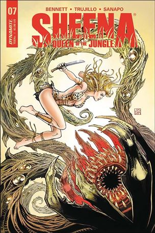 Sheena: Queen of the Jungle (2017) issue 7-B Jan Duursema Cover