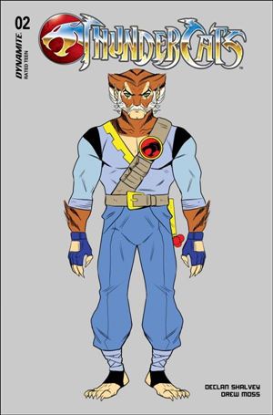 Thundercats (2024) issue 2-K Drew Moss 1:10 Design Cover