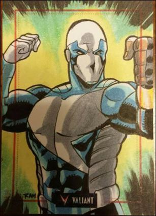 2013 Valiant Comics Preview Trading Card Set (Sketch Card Subset) card RAM-04