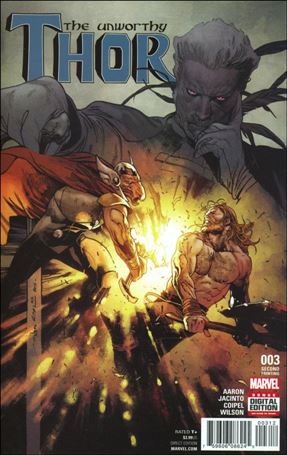 Unworthy Thor issue 3-D Olivier Coipel Cover (2nd Printing)