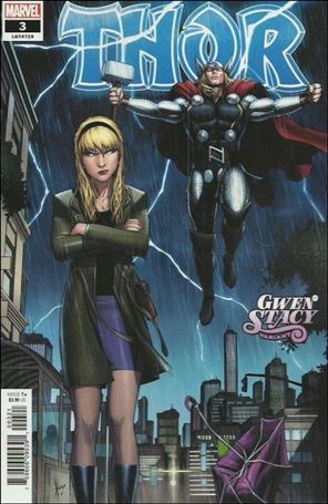 Thor (2020) issue 3-B Dale Keown Gwen Stacy 2020 Cover