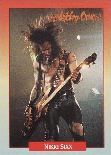 Rock Cards (Base Set) card 18 Nikki Sixx